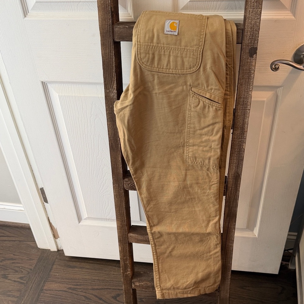 Carhartt Khaki Utility Pants - Picture 2 of 4